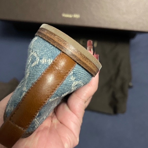 Gucci logo canvas flats - Picture 3 of 6